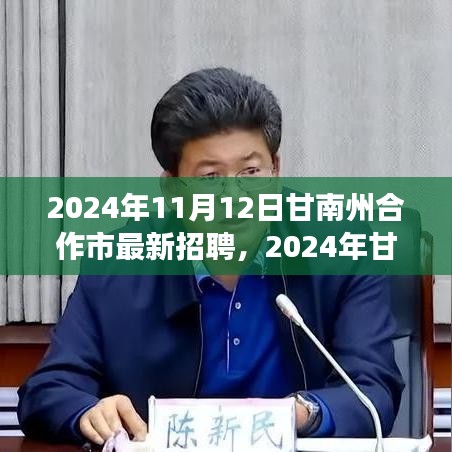 2024年甘南州合作市最新招聘盛會，職業(yè)發(fā)展的理想舞臺開啟