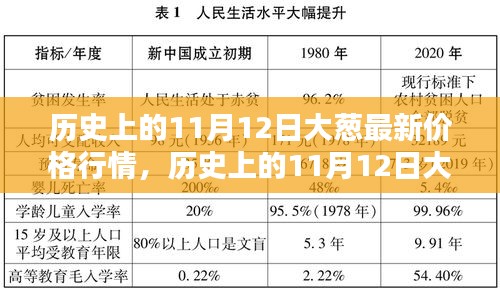 歷史上的11月12日大蔥價格行情深度解析與評測