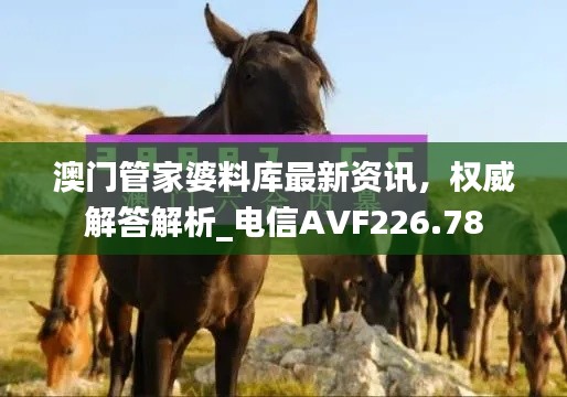 澳門管家婆料庫最新資訊，權(quán)威解答解析_電信AVF226.78