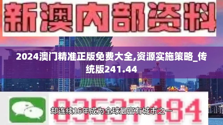 2024澳門精準(zhǔn)正版免費(fèi)大全,資源實(shí)施策略_傳統(tǒng)版241.44