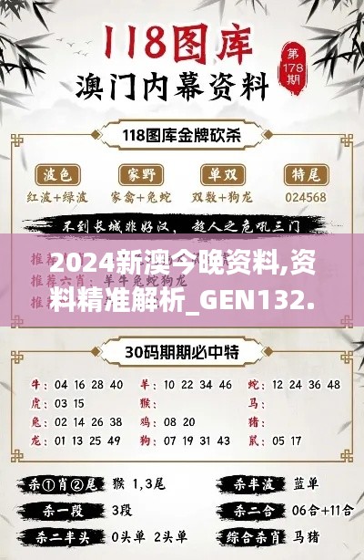 2024新澳今晚資料,資料精準(zhǔn)解析_GEN132.53準(zhǔn)仙