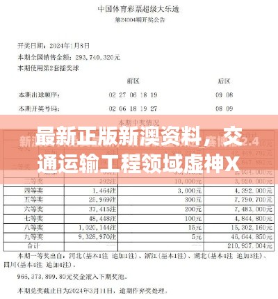 最新正版新澳資料，交通運(yùn)輸工程領(lǐng)域虛神XTJ241.47