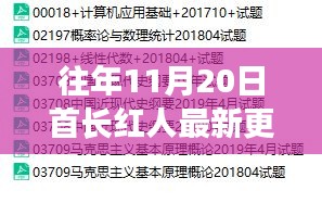 探秘十一月二十日首長紅人隱秘小巷的特色小店，最新更新揭秘往年11月20日紅人生活風(fēng)采