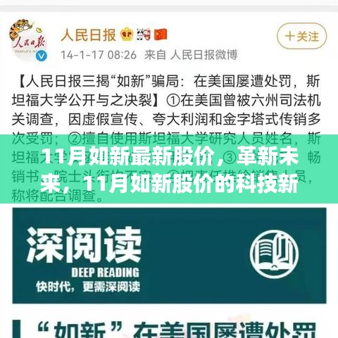 革新之星，最新股價(jià)揭示如新科技的力量與未來(lái)展望