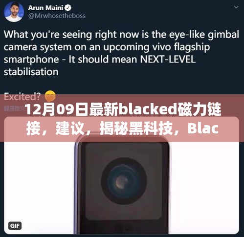 揭秘黑科技，Blacked磁力鏈接革新之作——探索未來科技犯罪的邊緣