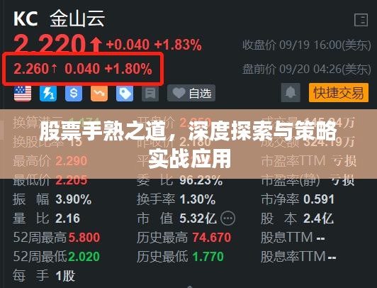 股票手熟之道，深度探索與策略實戰(zhàn)應(yīng)用